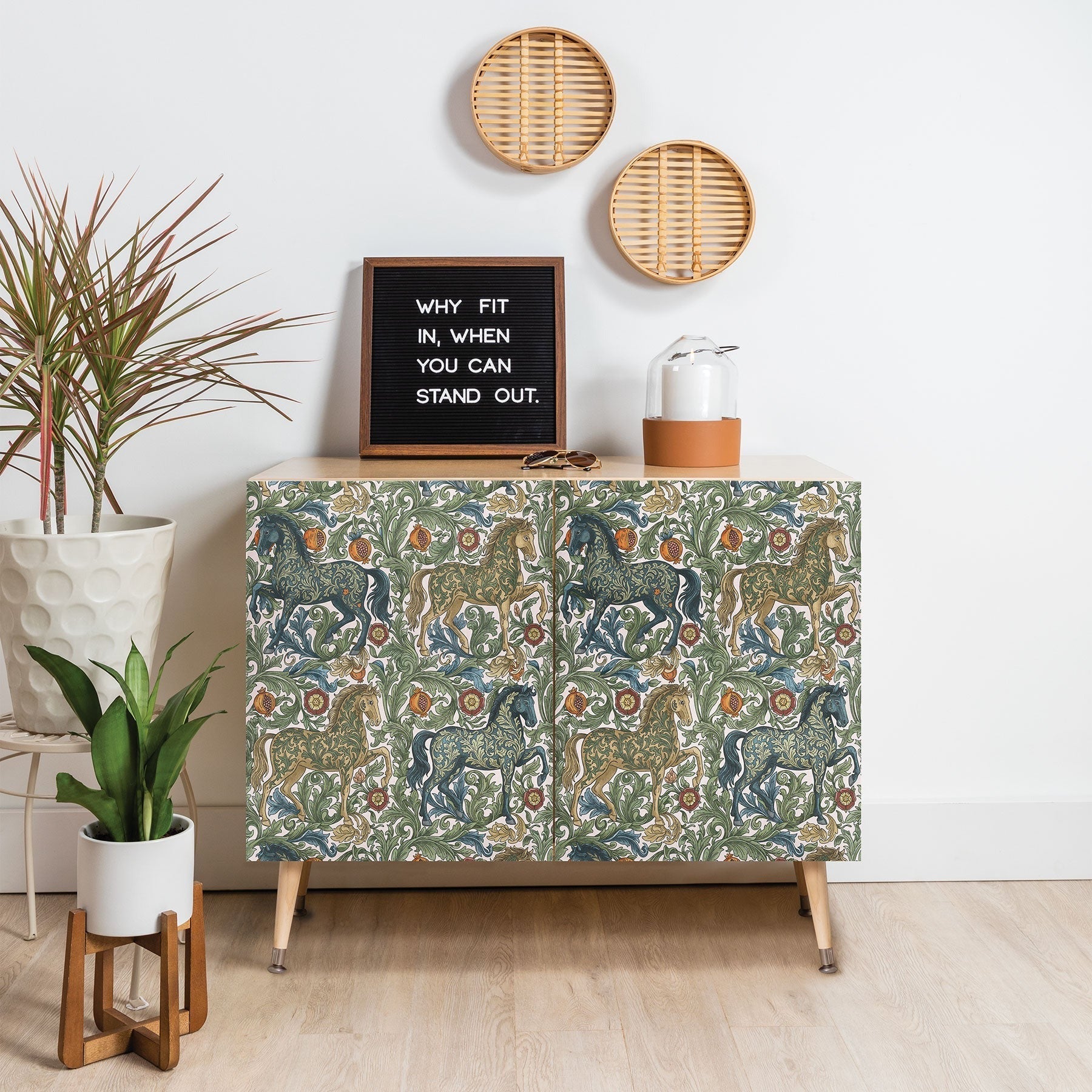 Marta Barragan Camarasa Renaissance Horse Garden Credenza