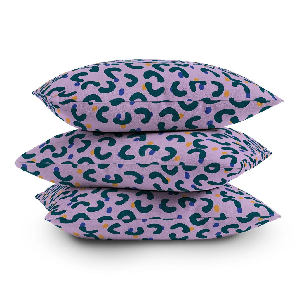 Camilla Foss Pebbles Mix Throw Pillow