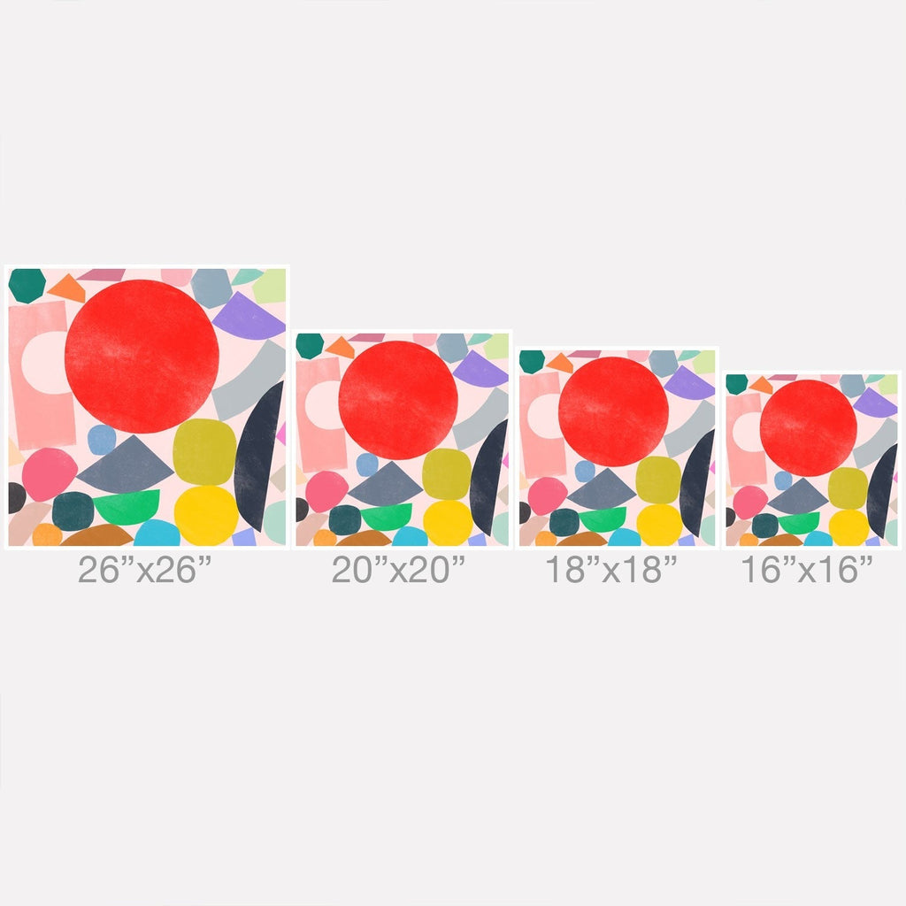 Garima Dhawan Colored Toys 4 Outdoor Throw Pillow