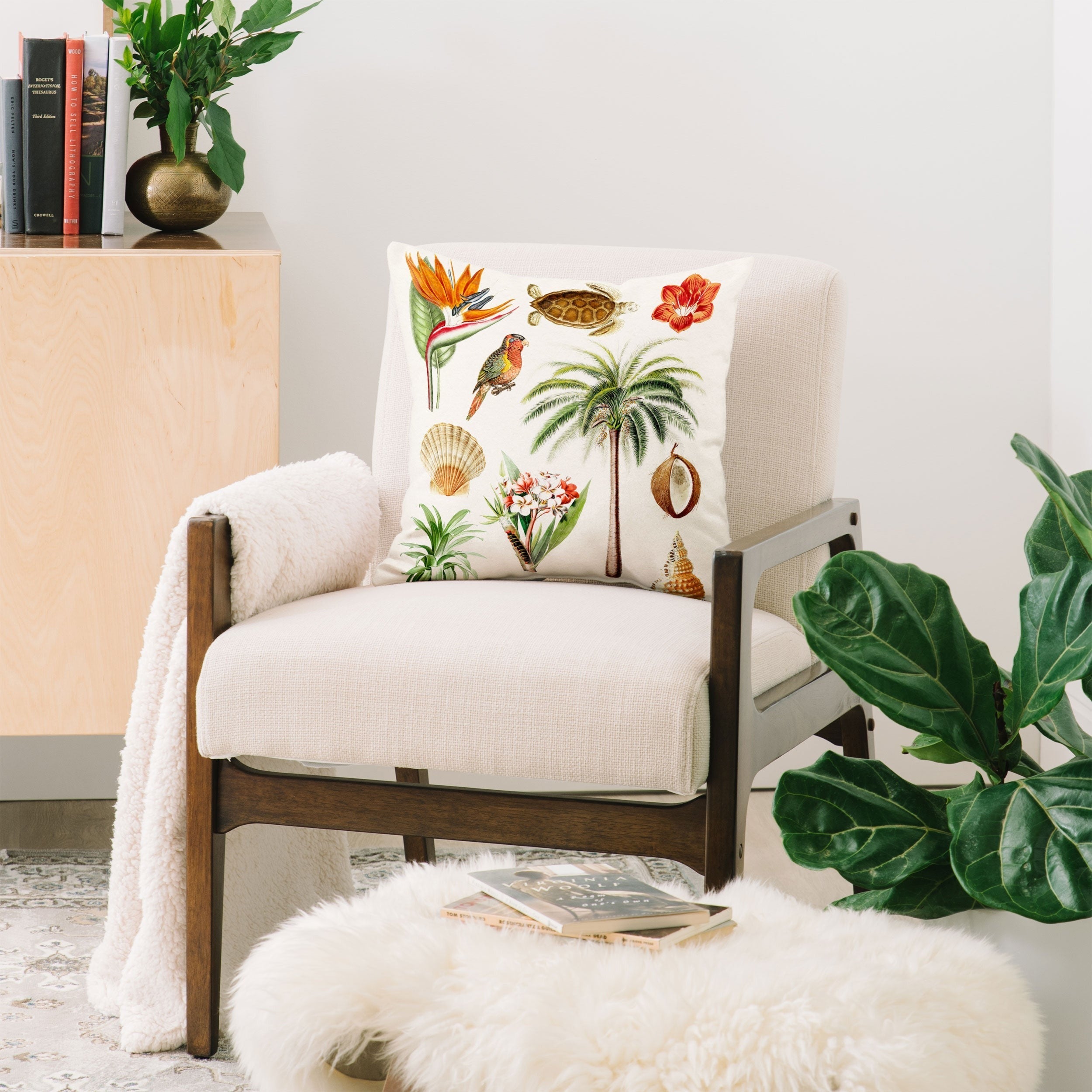 Gal Design Hawaii Collection Throw Pillow