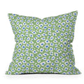 Avenie BR Cheetah Print Outdoor Throw Pillow