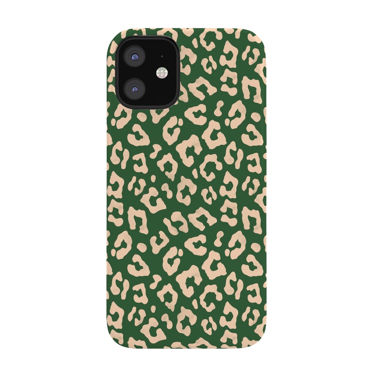 Avenie BR Cheetah Print In Green Phone Case
