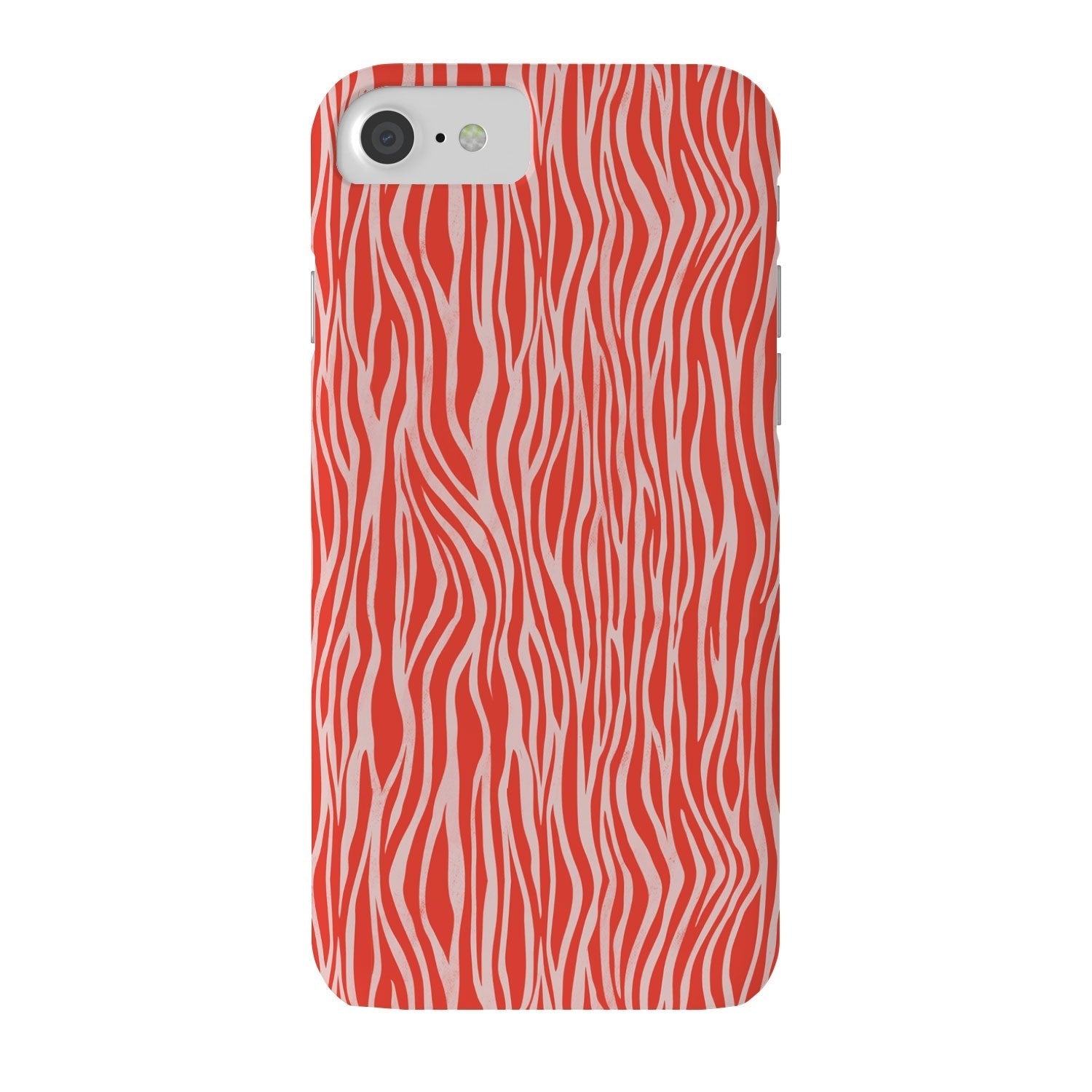 Avenie BR Red Zebra Stripe Phone Case