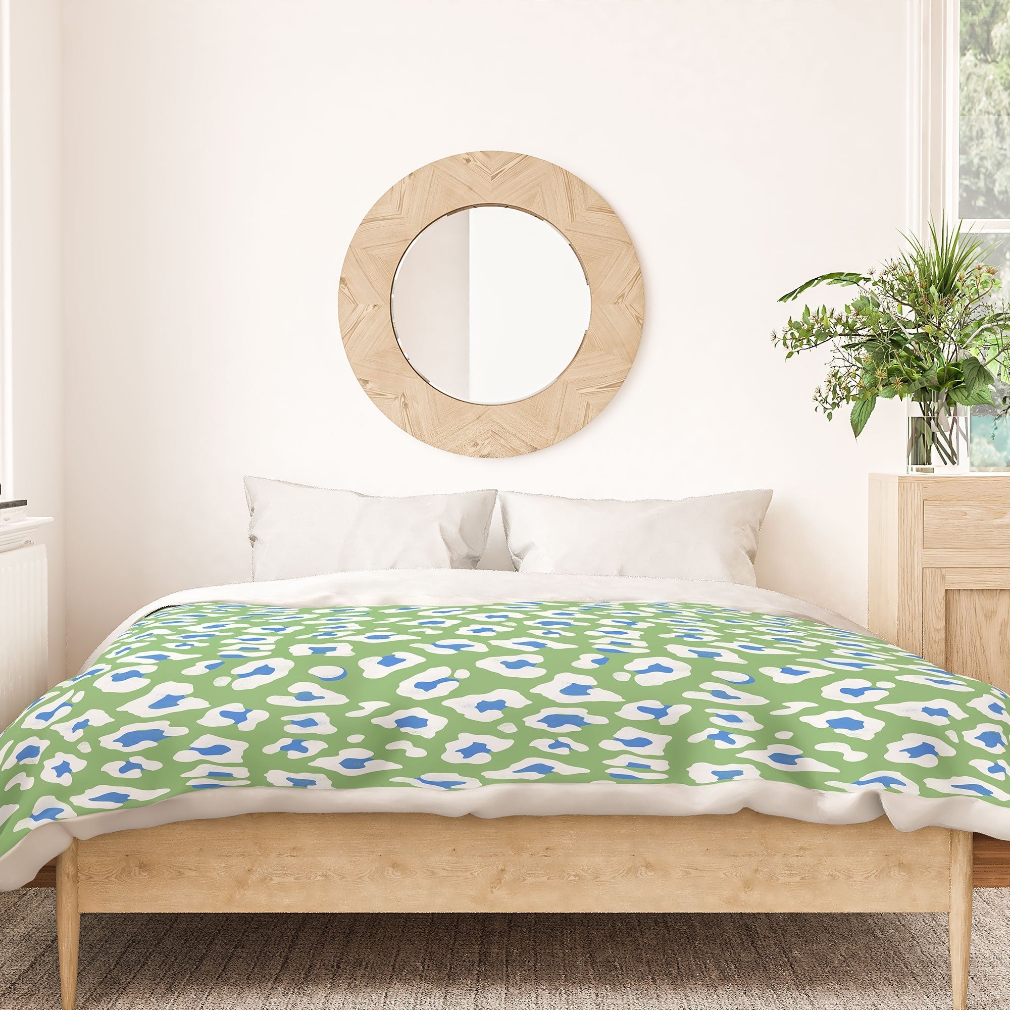 Avenie BR Cheetah Print Duvet Cover