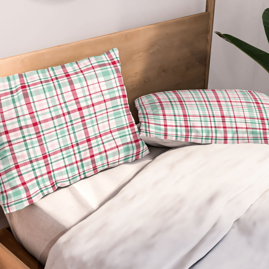 Lisa Argyropoulos Merry Vintage Plaid Pillow Shams