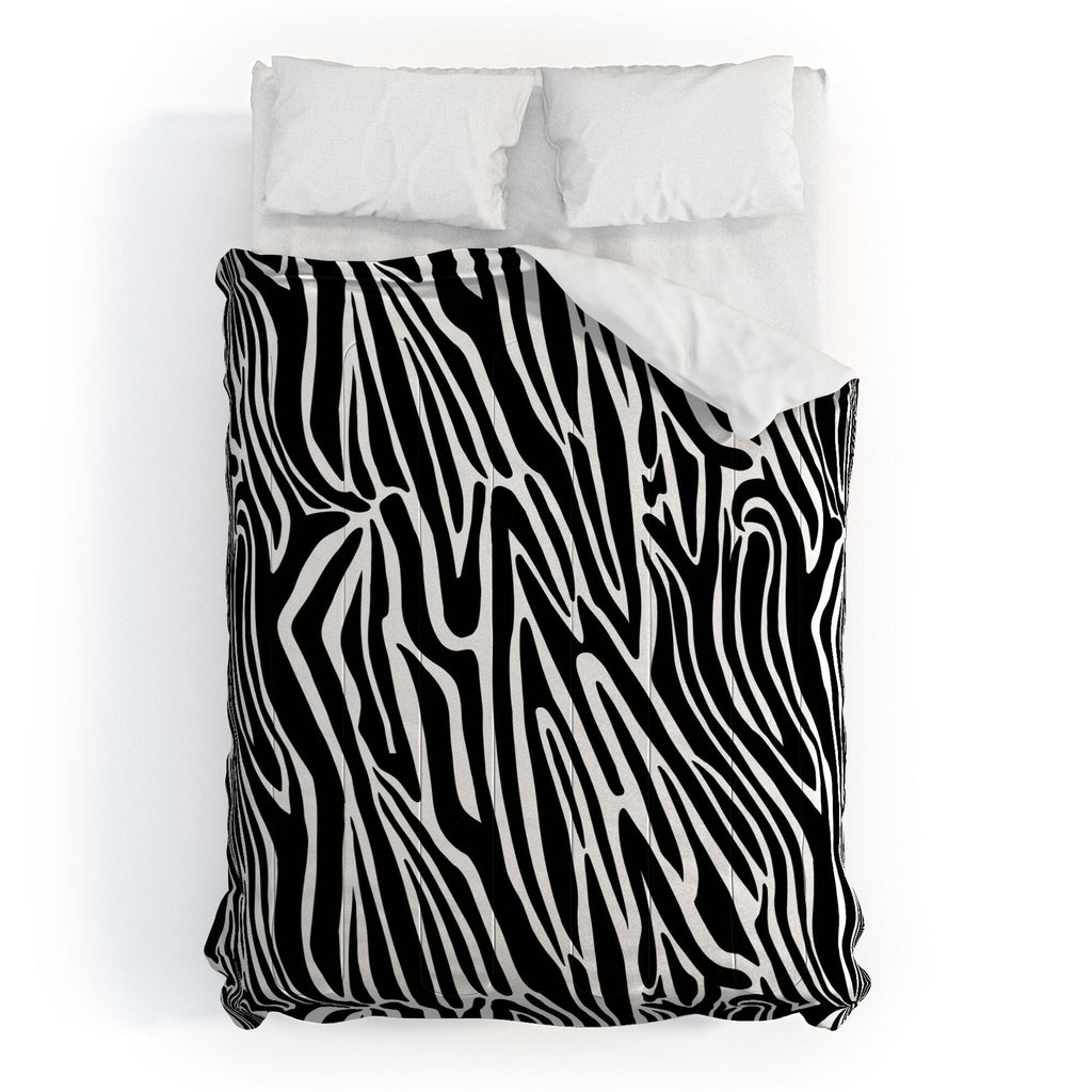 Jennifer Labre Wild Zebra Comforter