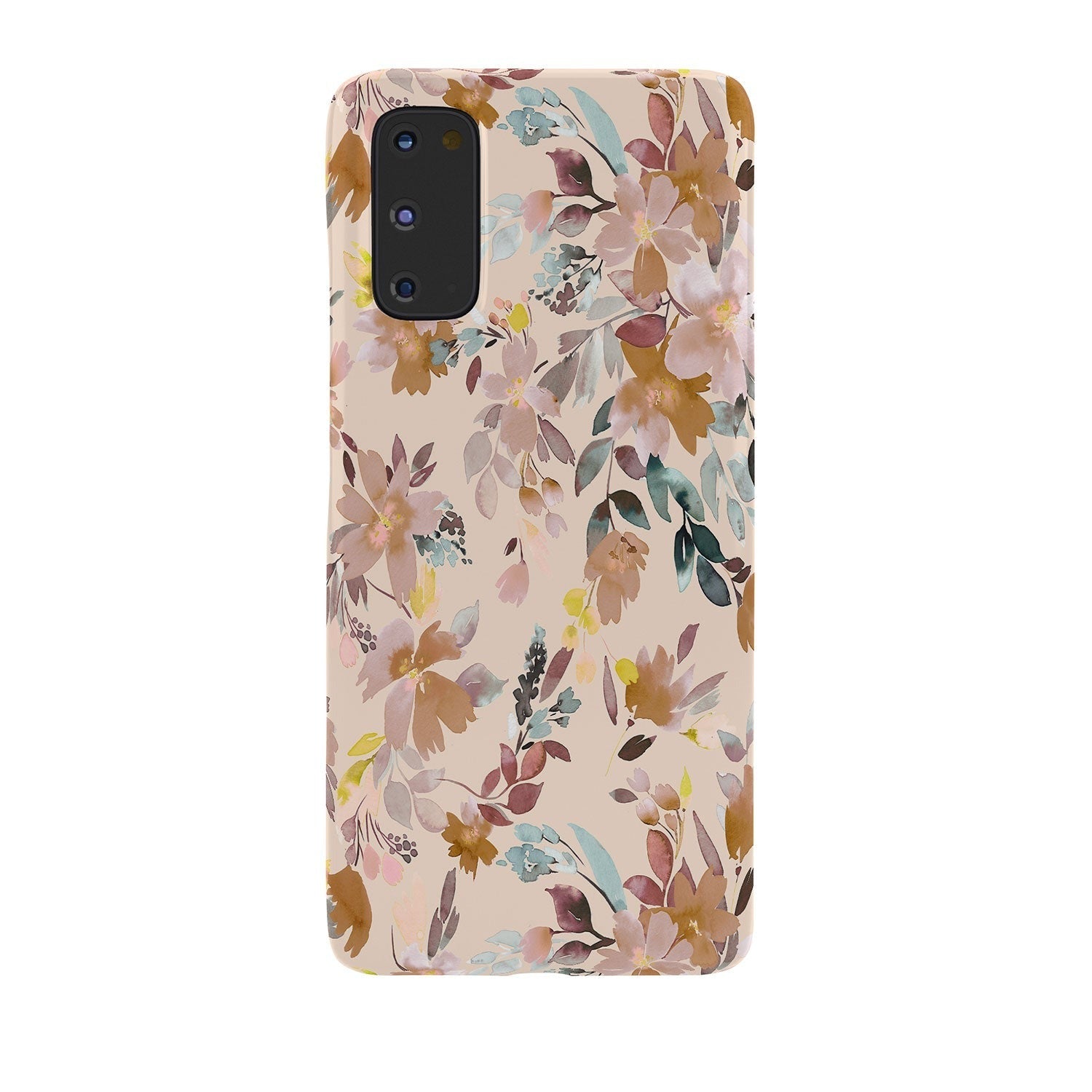 Ninola Design Botanic Retreat Floral Oleander Whimsical Soft Pink Phone Case