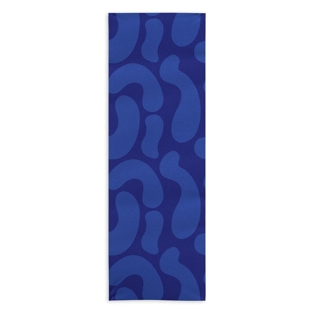 Camilla Foss Blue Pebble Yoga Towel