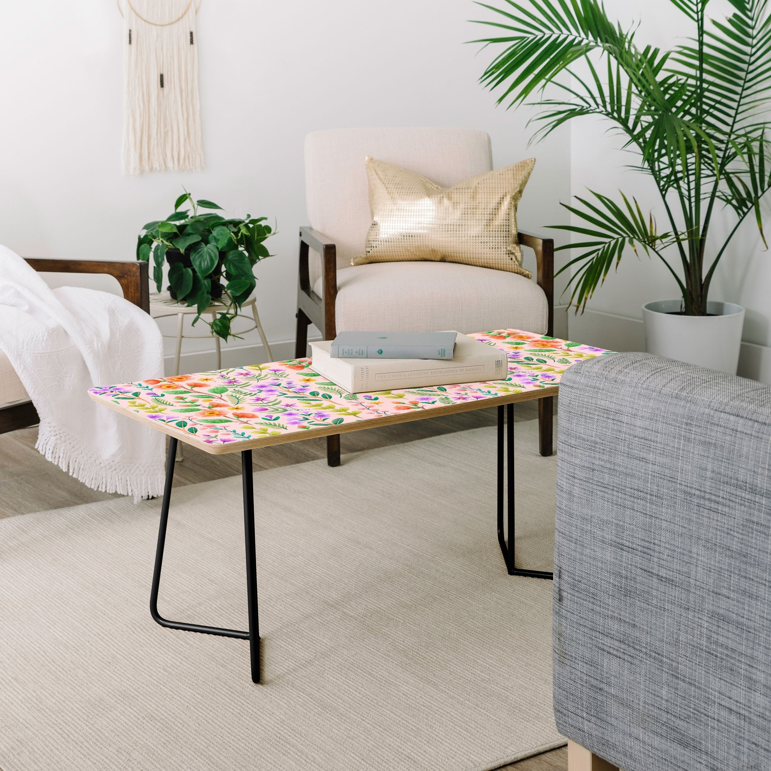 Pimlada Phuapradit Ditsy Spring Floral Coffee Table
