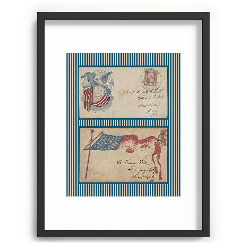 DENY Designs Civil War Envelopes Recessed Framing Rectangle