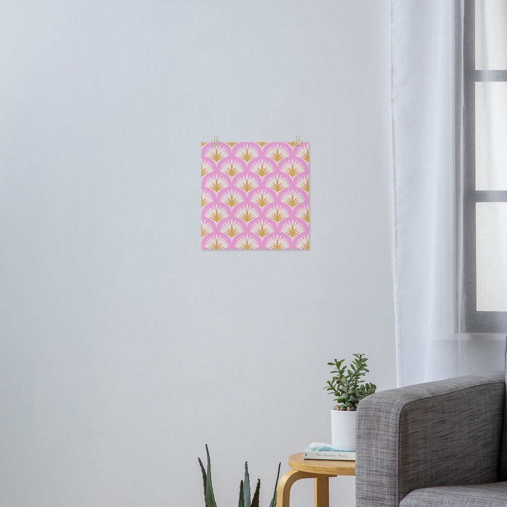 Jennifer Labre Pink Palmetto Art Print