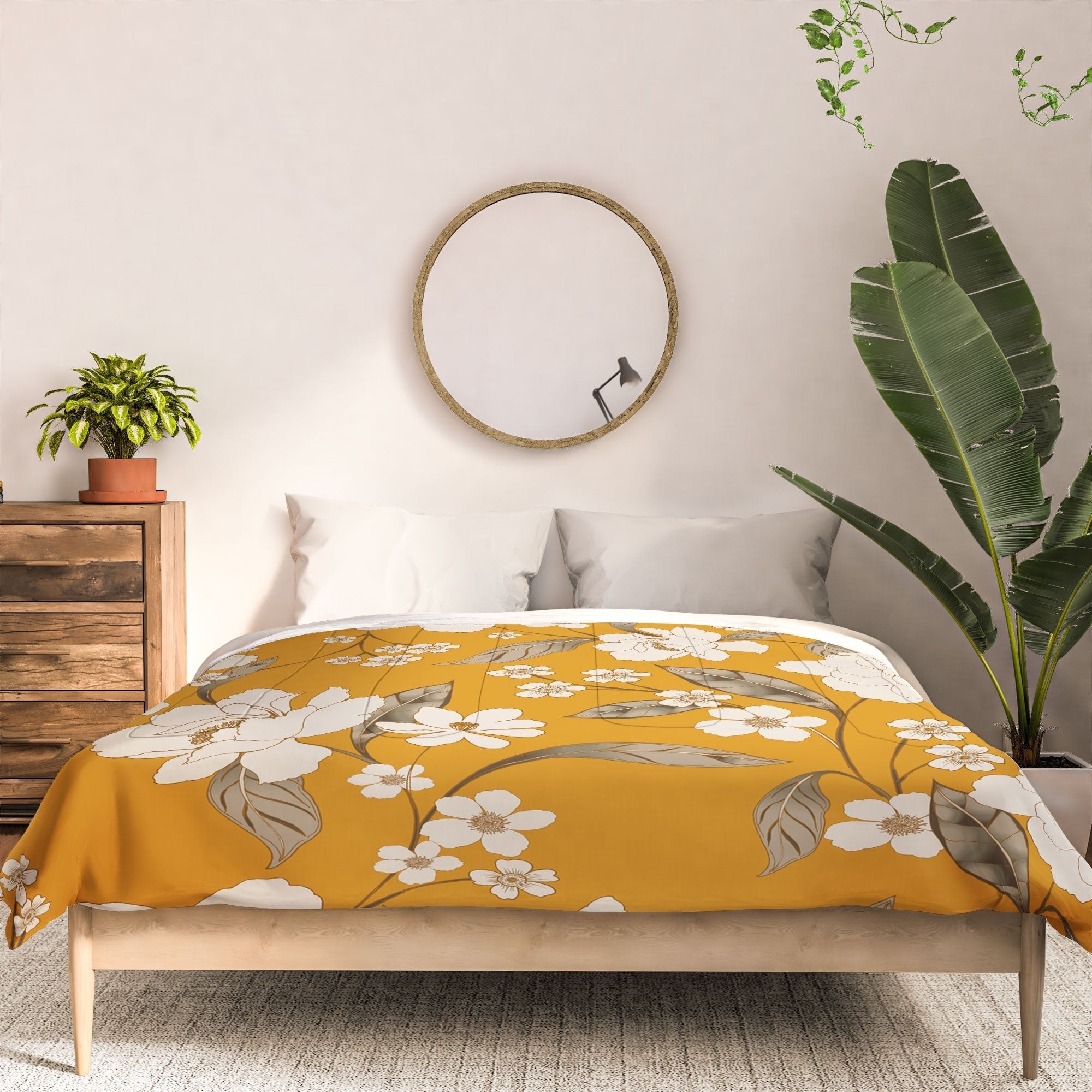 Gabriela Fuente Roberta Sunflower Comforter