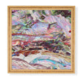 83 Oranges Sequin Haze Framed Wall Art