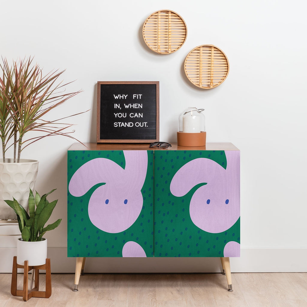 Camilla Foss Pebbles and Rabbit Credenza
