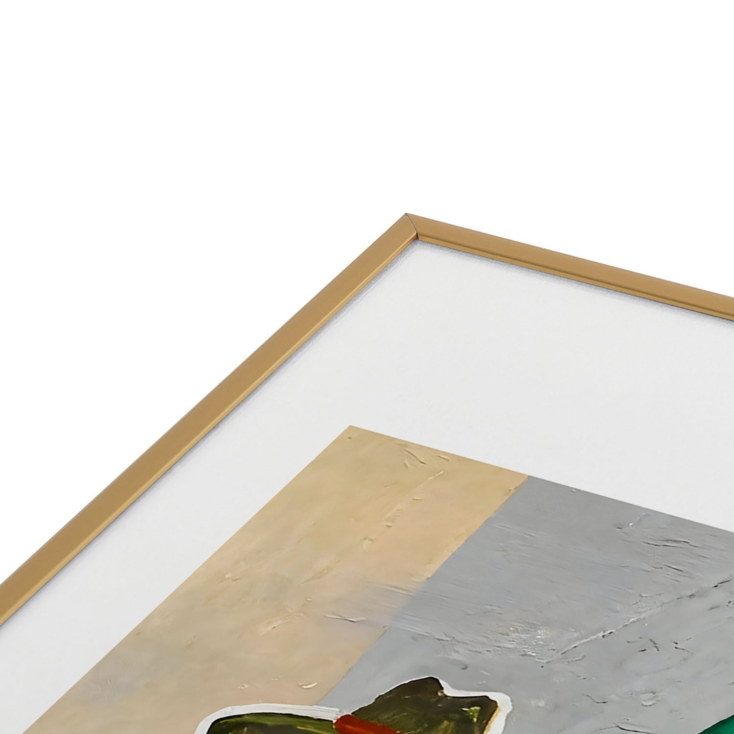 83 Oranges Side By Side Cowboy Edition Metal Framed Art Print