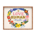 Design by Spark Love Human Made Floral Wreath Rectangular Tray