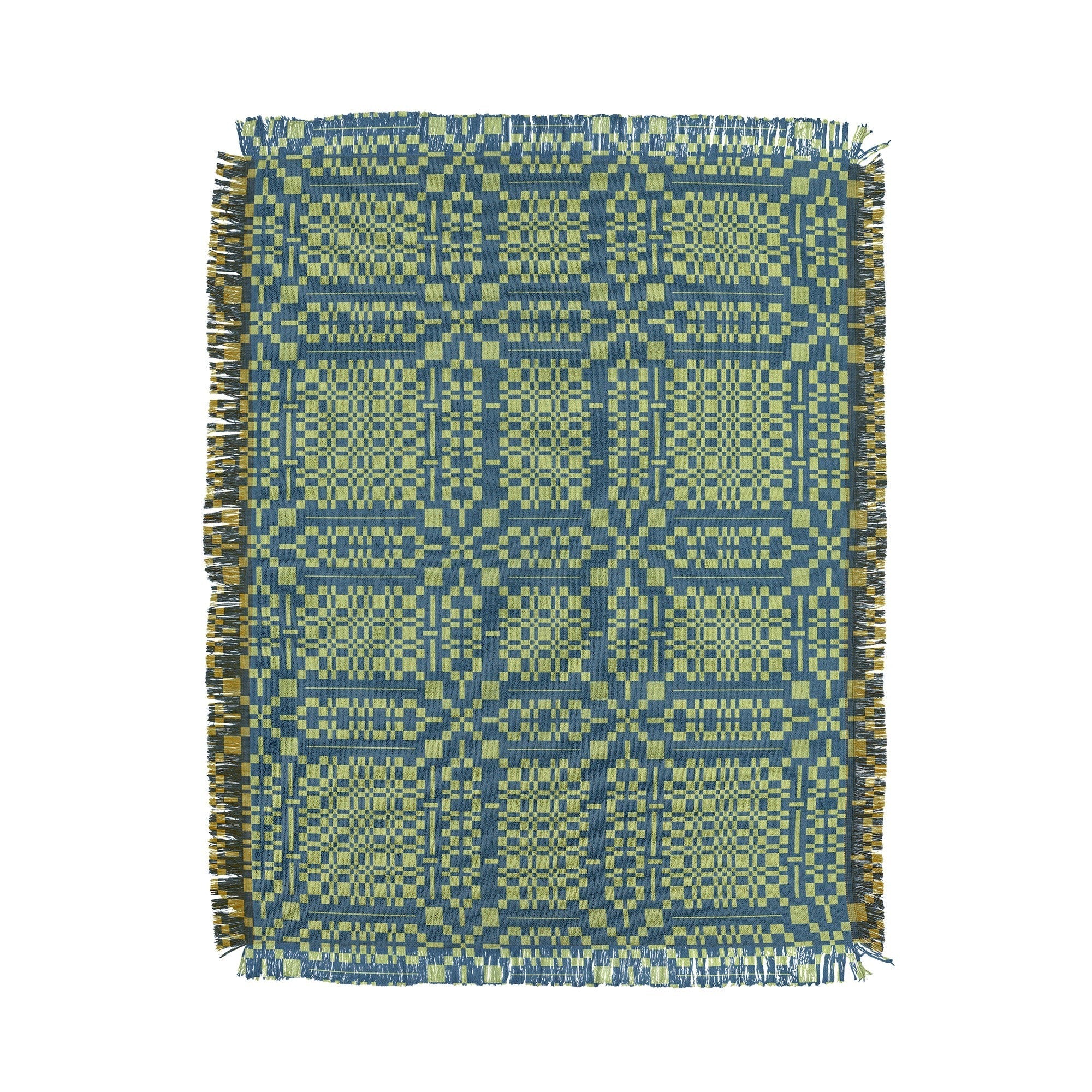 Marta Barragan Camarasa Nostalgic Grid Design Throw Blanket