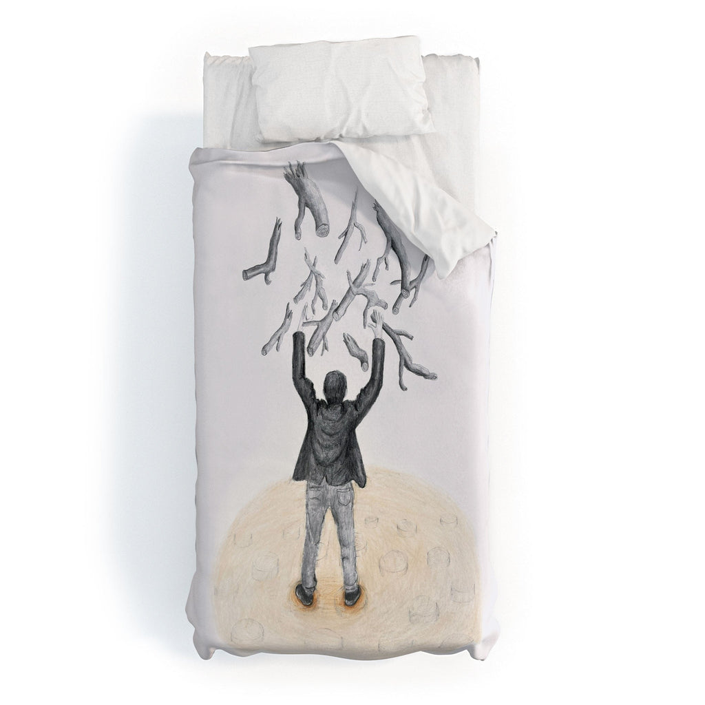Coco de Paris Wood in the sky Duvet Cover
