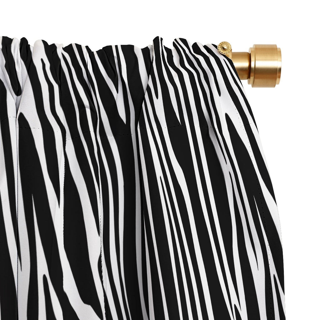 Jennifer Labre Wild Zebra Blackout Window Curtain