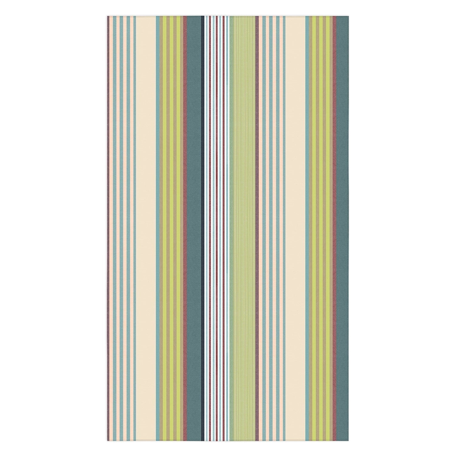 Marta Barragan Camarasa Colorful Stripe Delight Tablecloth