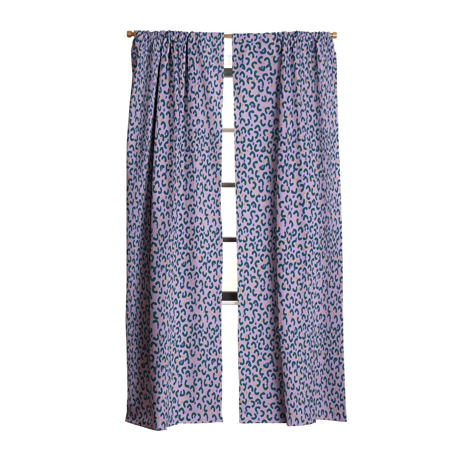 Camilla Foss Pebbles Mix Blackout Window Curtain