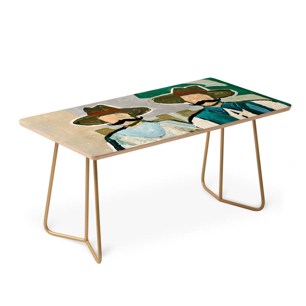 83 Oranges Side By Side Cowboy Edition Coffee Table