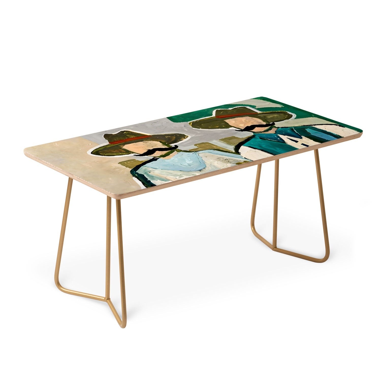 83 Oranges Side By Side Cowboy Edition Coffee Table