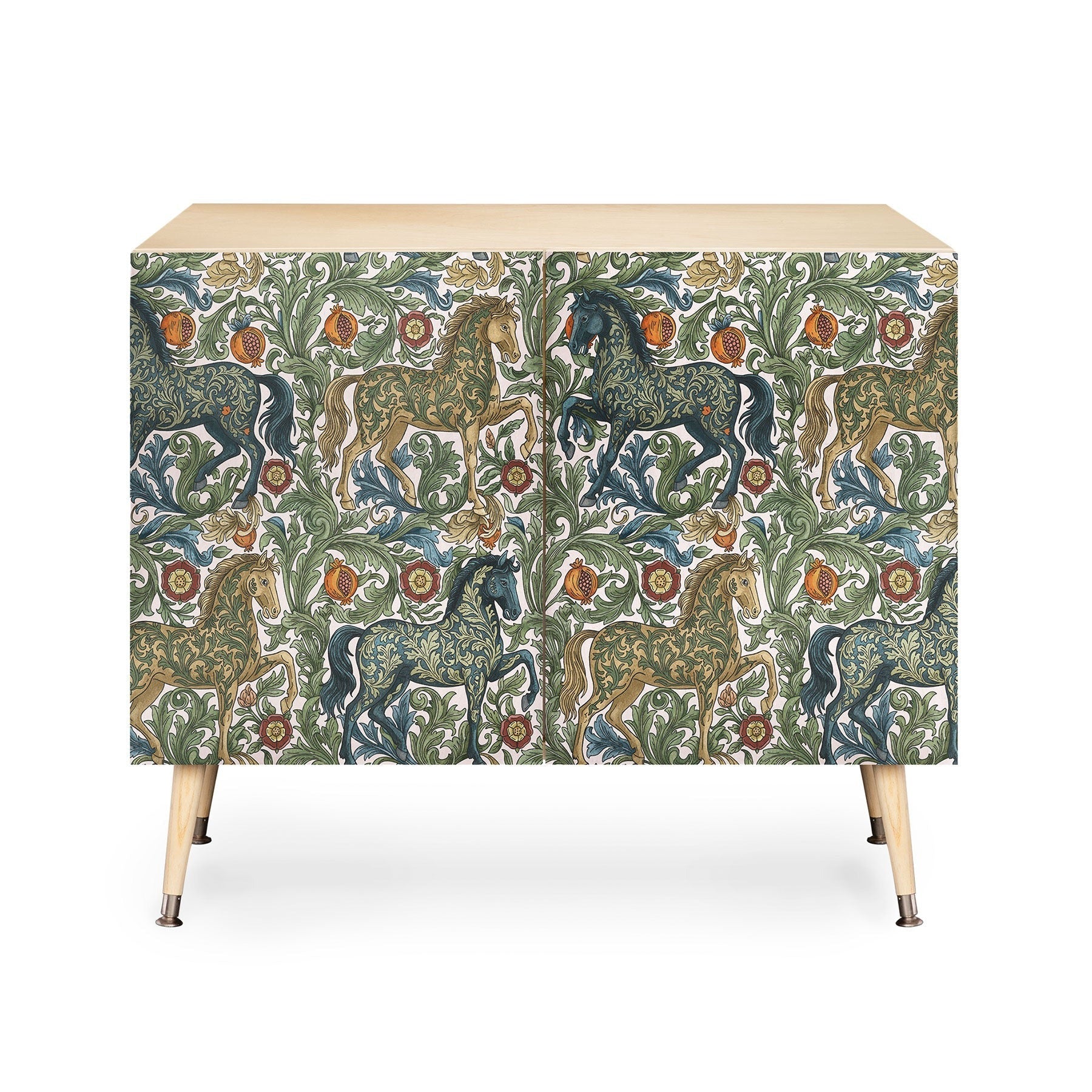Marta Barragan Camarasa Renaissance Horse Garden Credenza