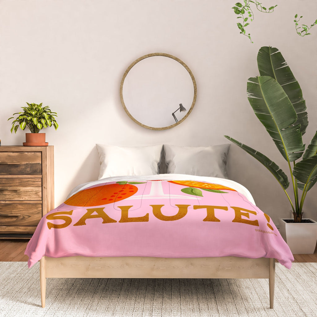 Jessica Molina Orange Spritz Comforter