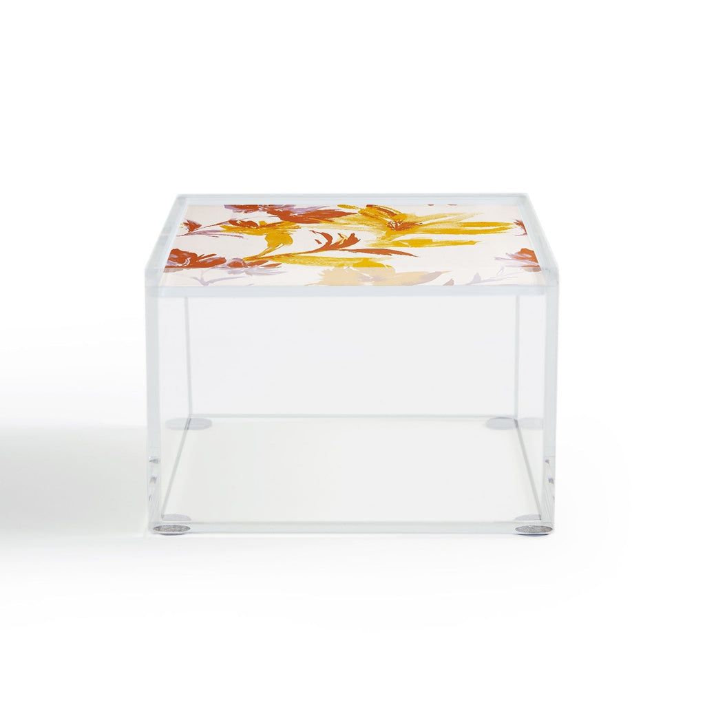 Gabriela Fuente Emma Floral Classic Acrylic Box