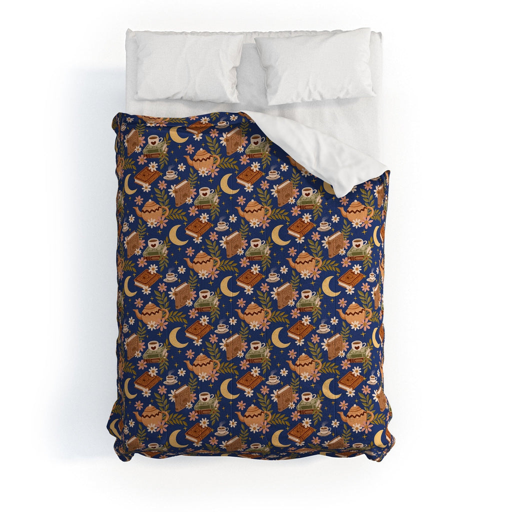 Avenie Moonlit Reading Nook II Comforter
