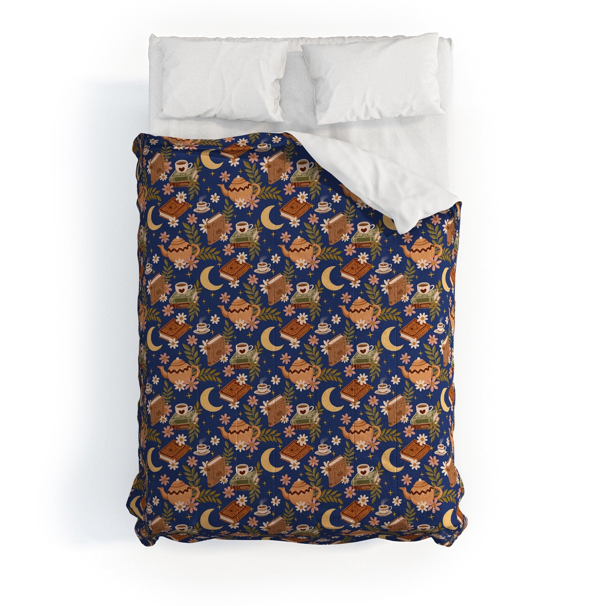 Avenie Moonlit Reading Nook II Comforter