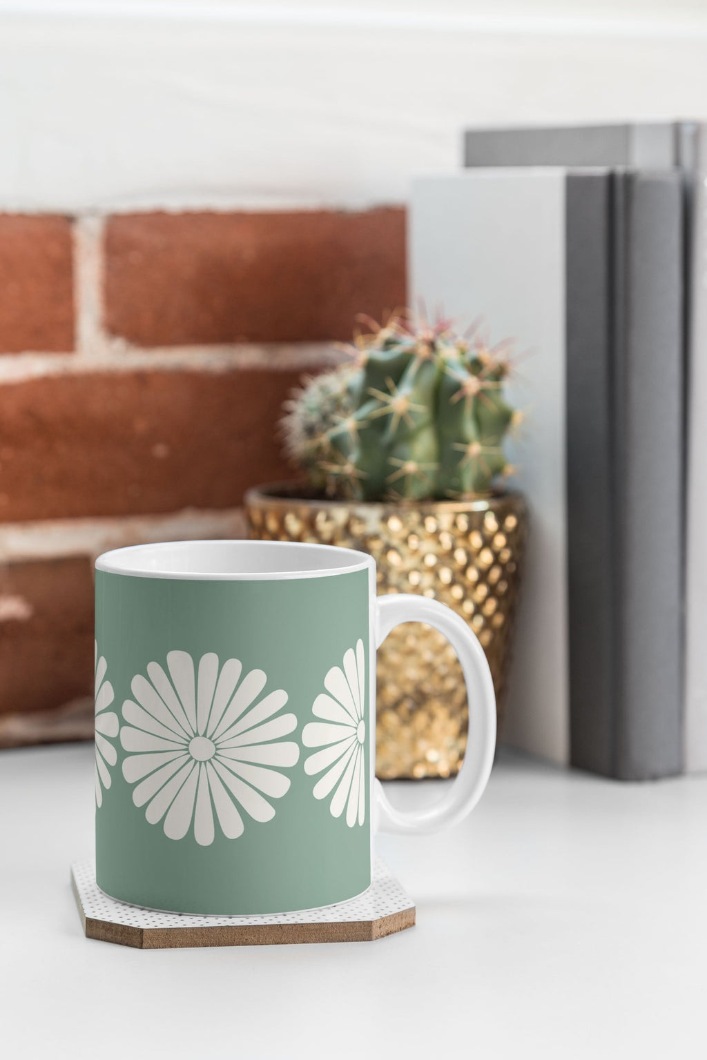 Colour Poems Retro Daisy XX Coffee Mug