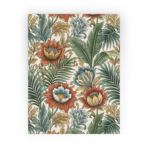 Marta Barragan Camarasa Retro Jungle Garden Mini Art Print