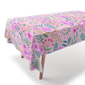 Pimlada Phuapradit Ditsy Purple Floral Half Drop Tablecloth