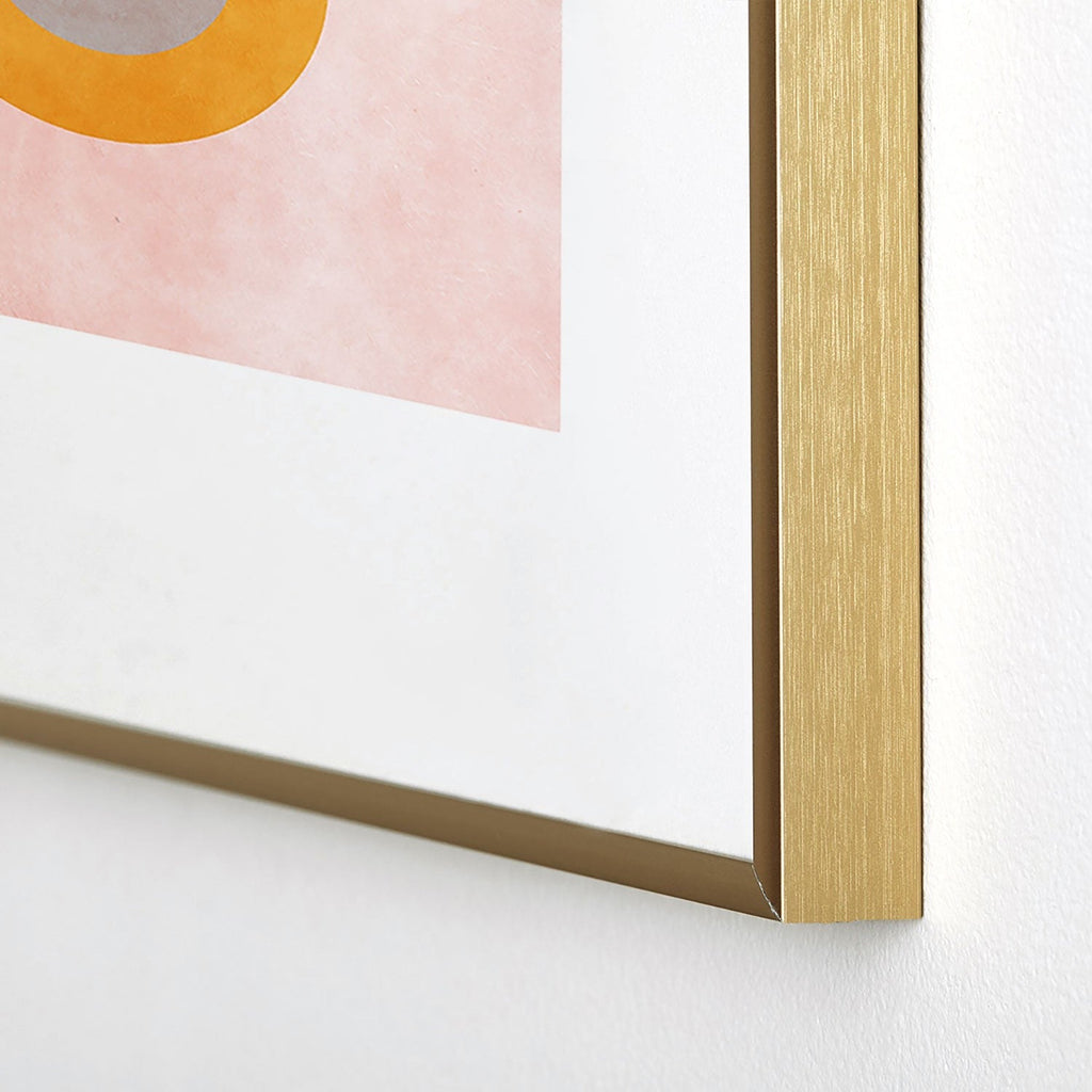 Mirimo Warm Balance Metal Framed Art Print