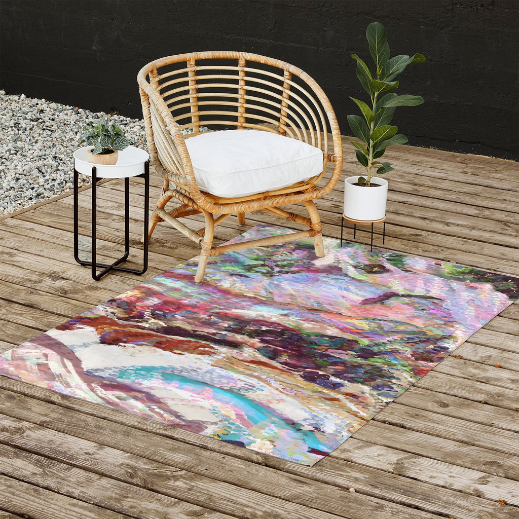 83 Oranges Sequin Haze Outdoor Rug