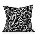 Jennifer Labre Wild Zebra Throw Pillow