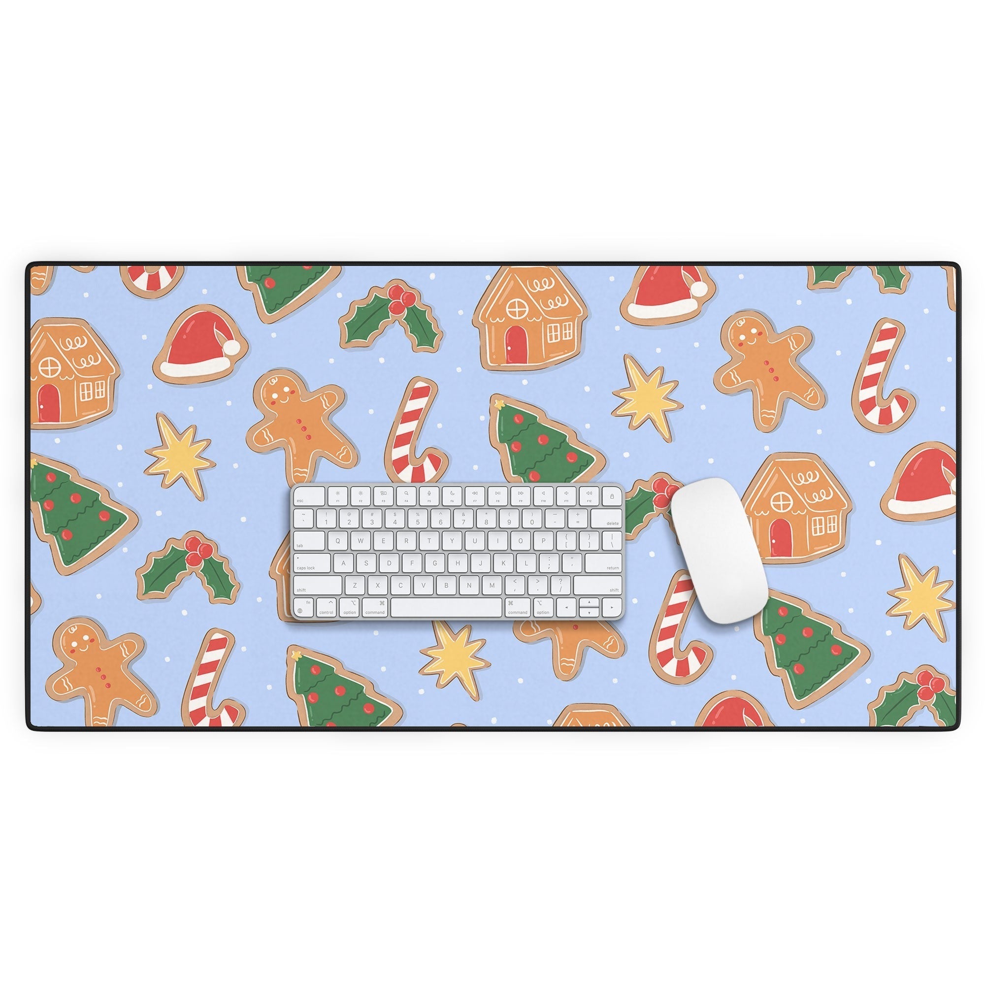 Love_Ryming Christmas Cookies Desk Mat
