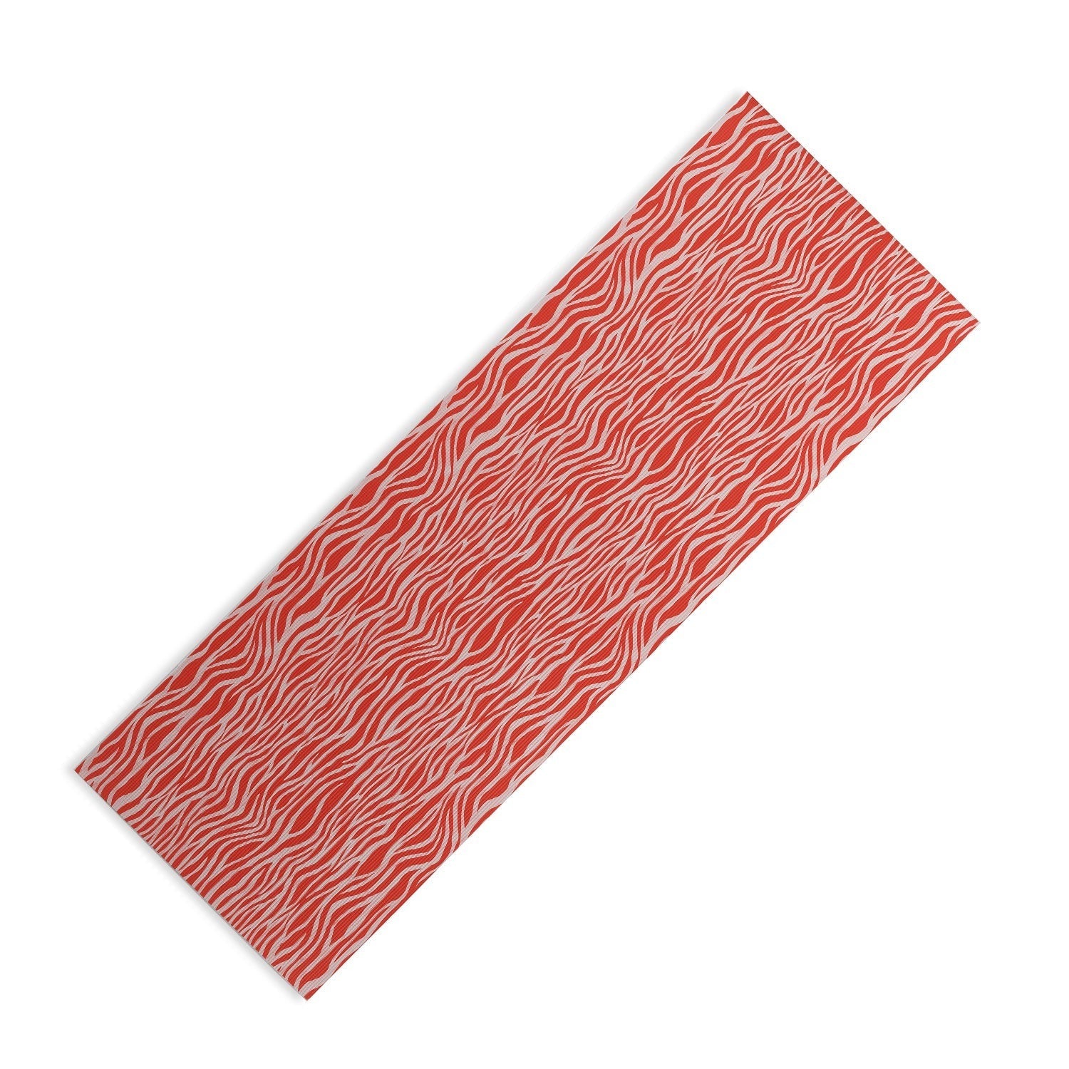 Avenie BR Red Zebra Stripe Yoga Mat