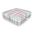 Lisa Argyropoulos Merry Vintage Plaid Outdoor Floor Cushion