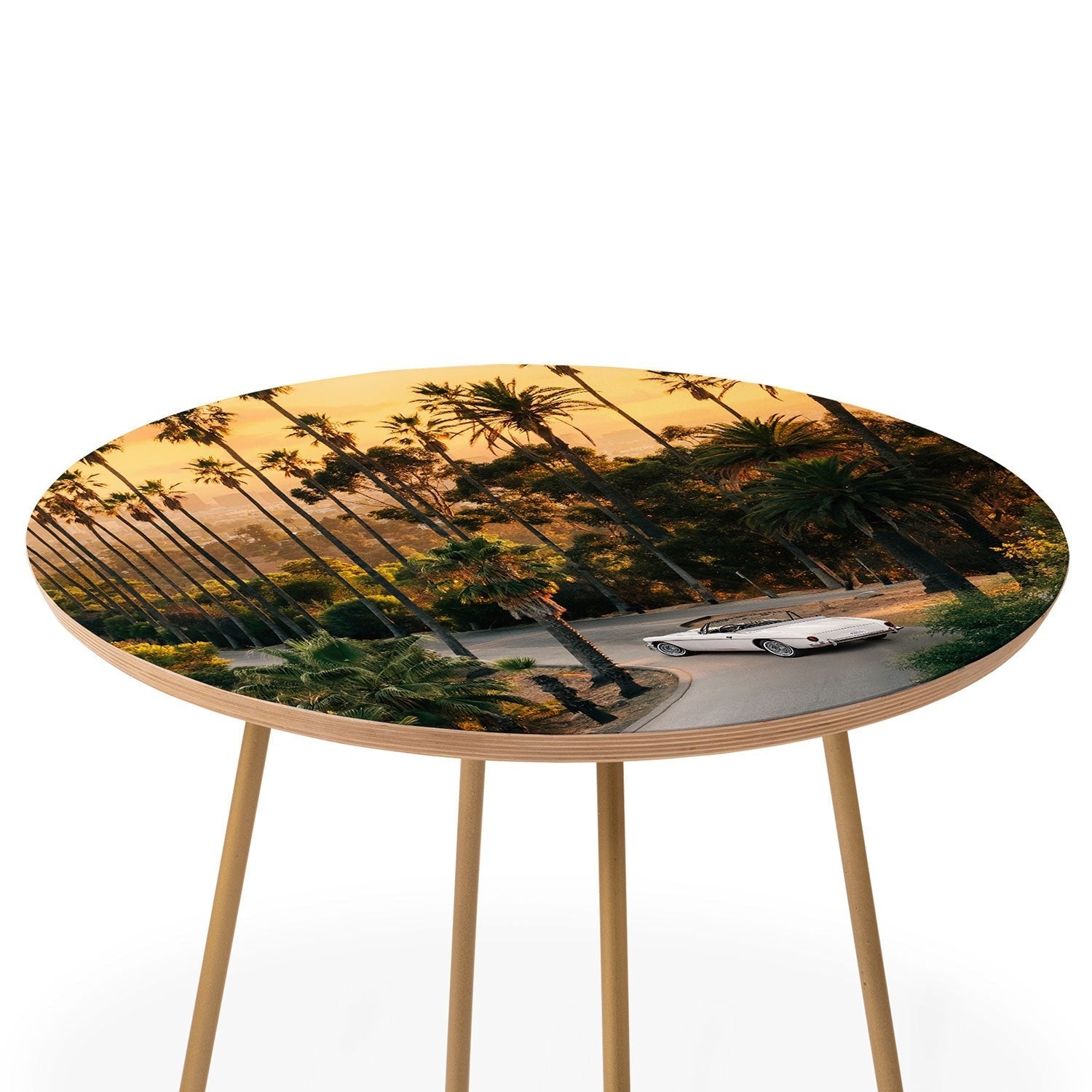 Gal Design Sunset Blvd Round Side Table