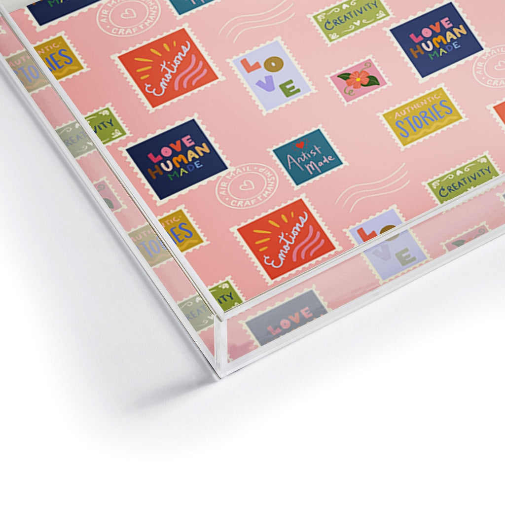Design by Spark Love Human Made Stamps Acrylic Tray