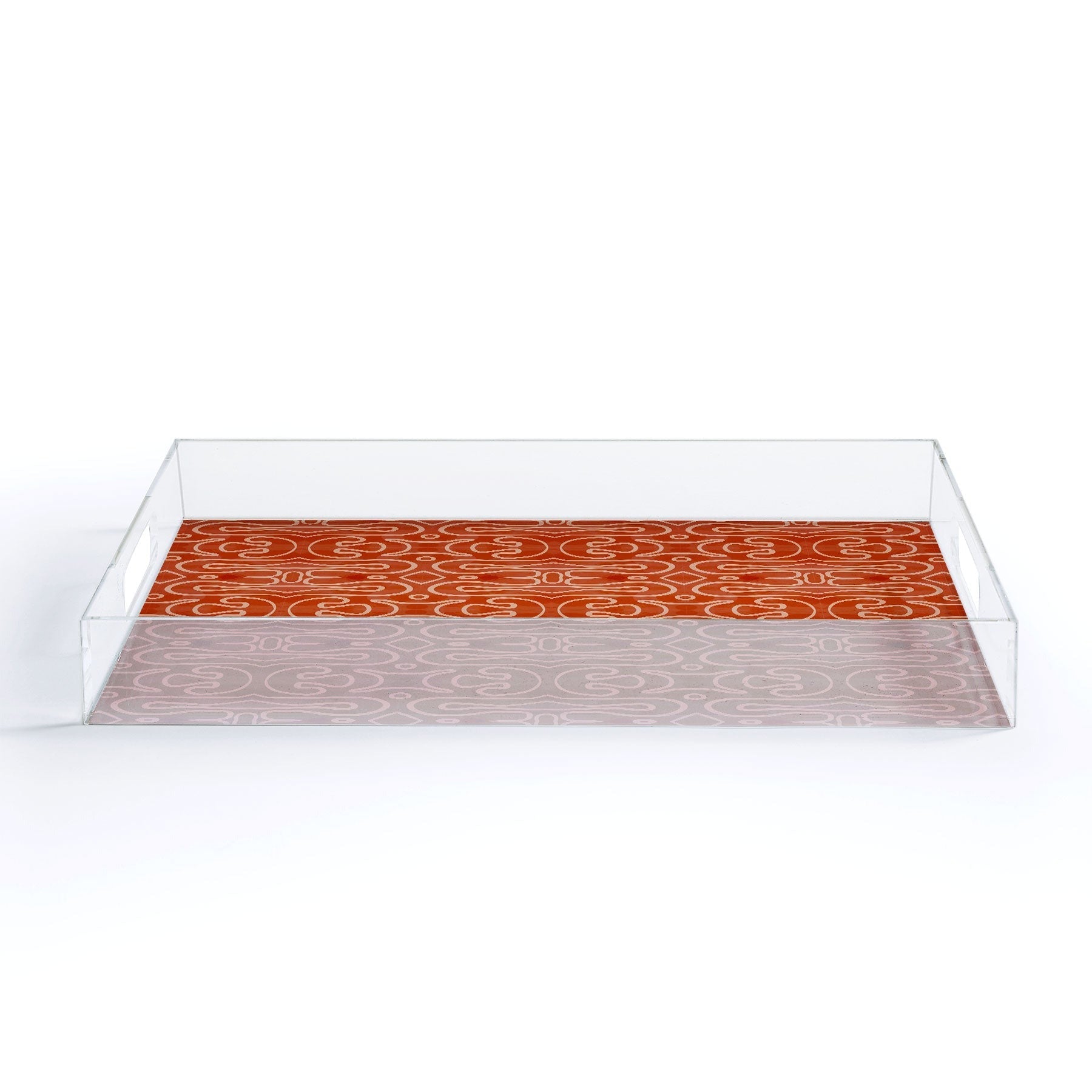 Mirimo Venexiana Burnt Orange Acrylic Tray
