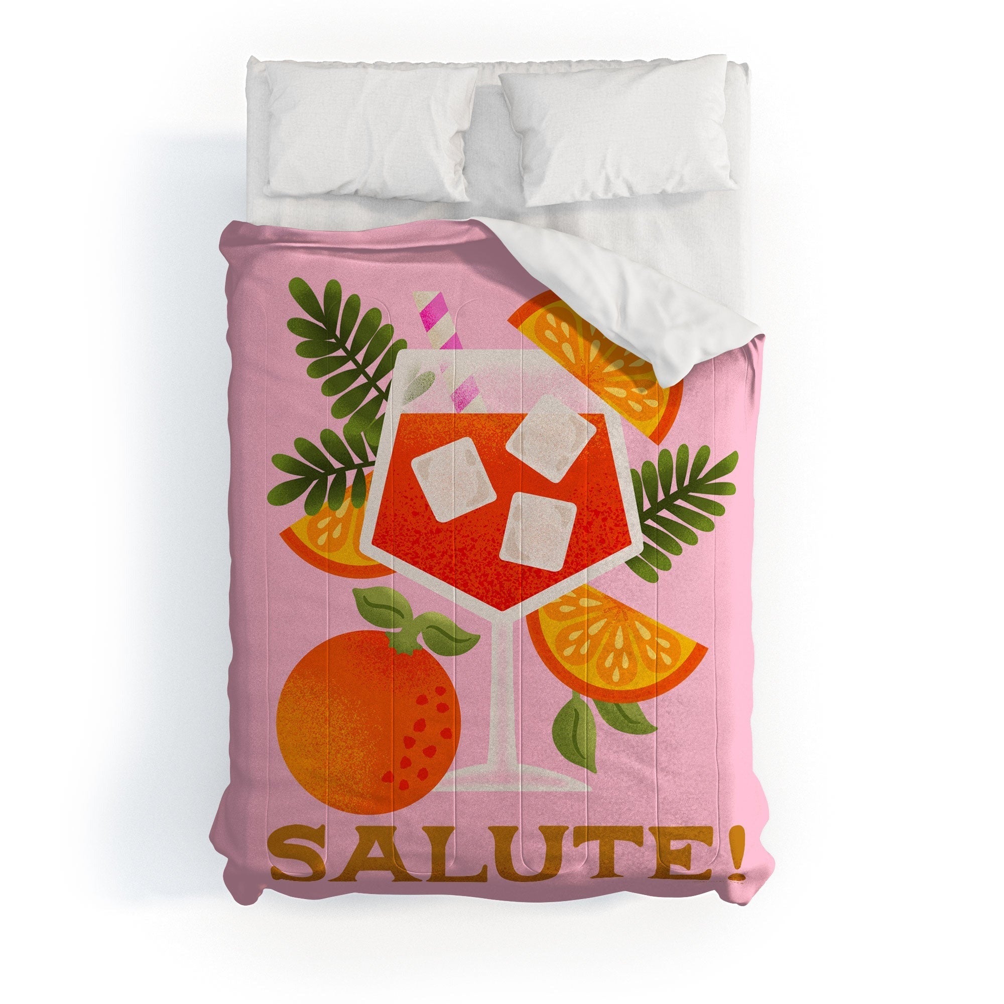 Jessica Molina Orange Spritz Comforter