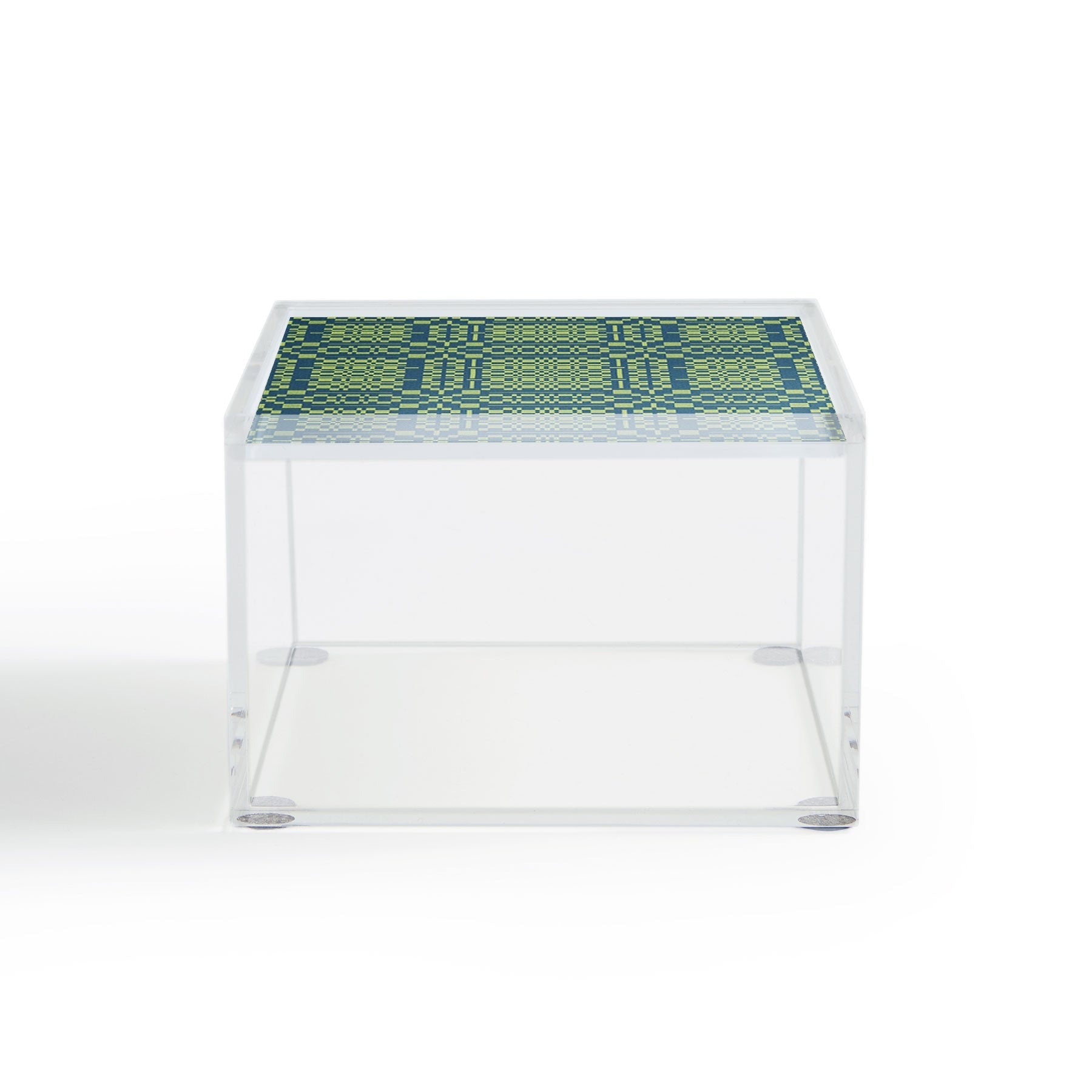 Marta Barragan Camarasa Nostalgic Grid Design Acrylic Box