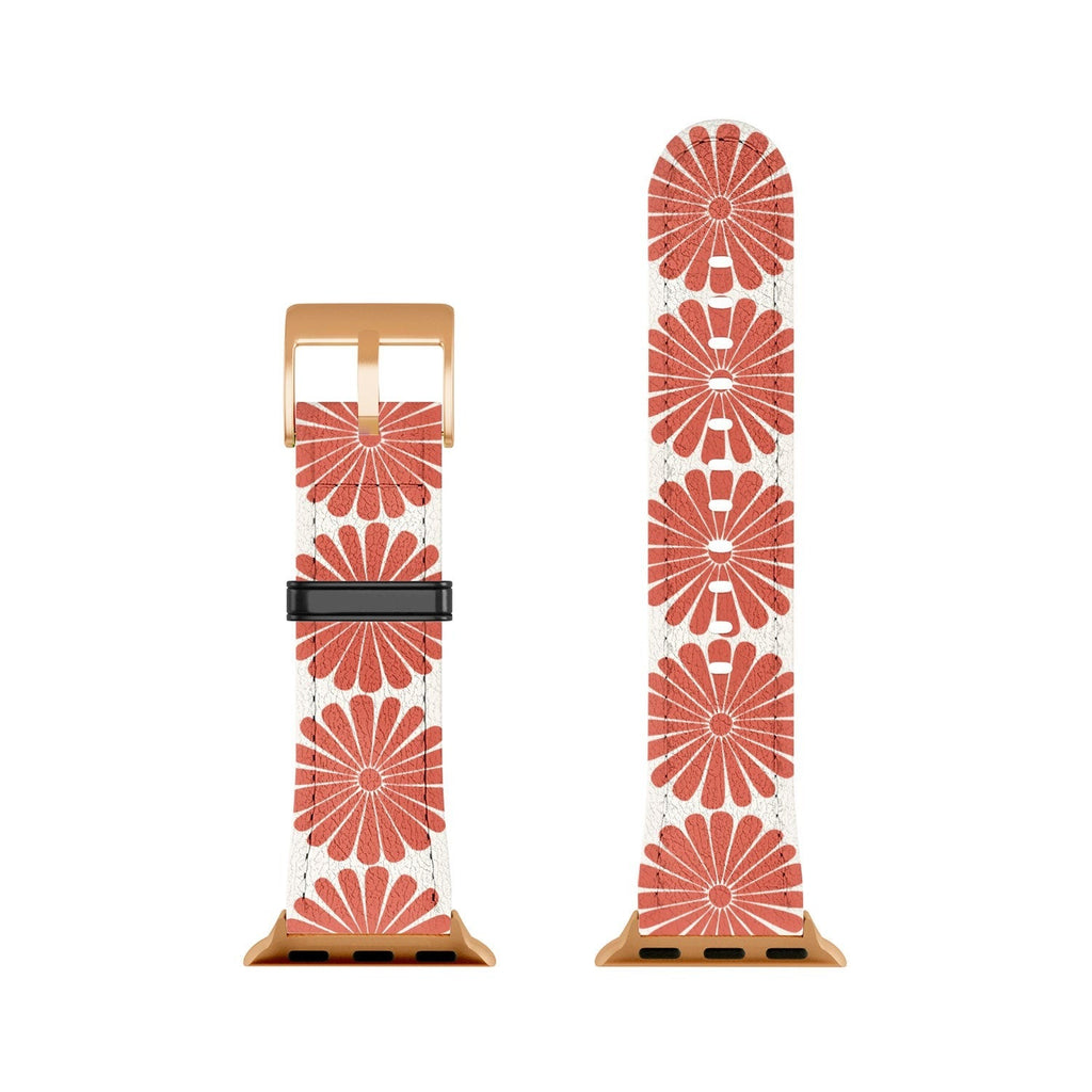 Colour Poems Retro Daisy III Apple Watch Band