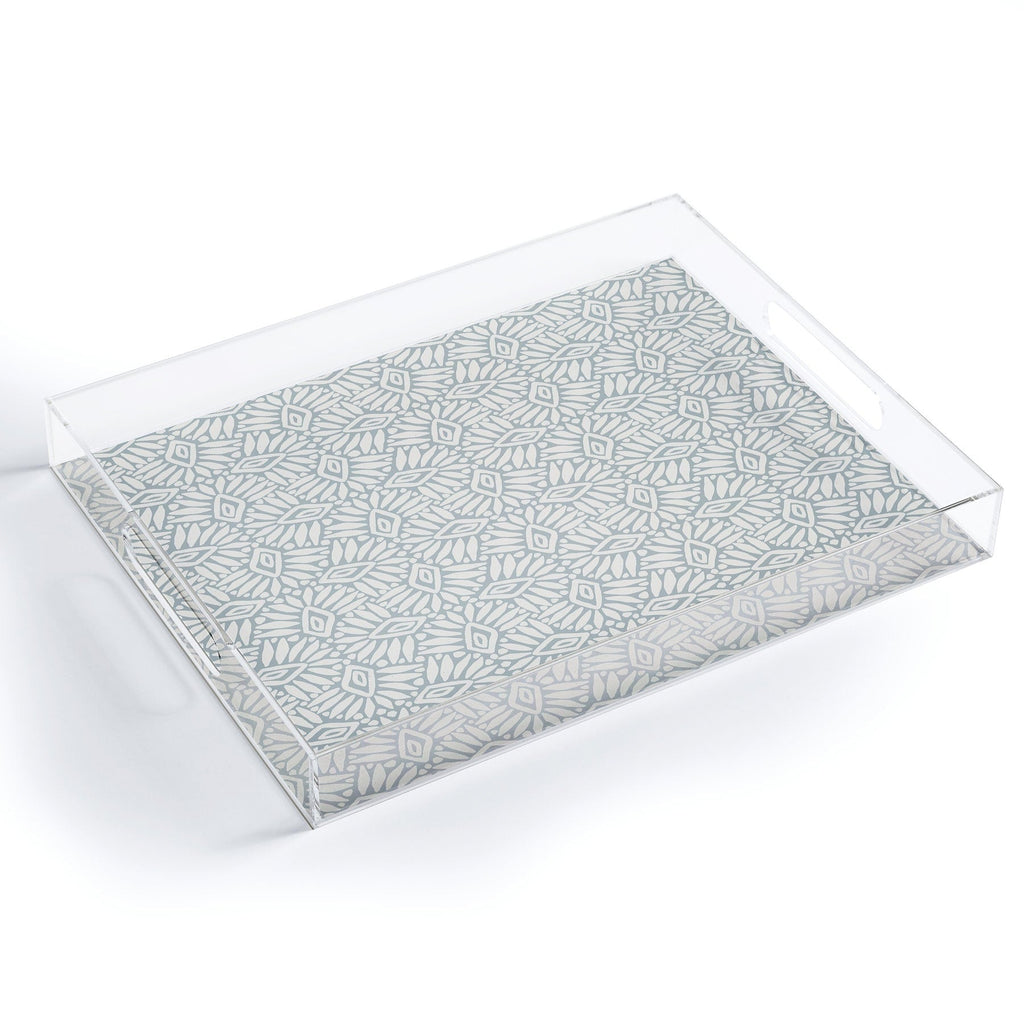 CoastL Studio Palm Ogee Acrylic Tray