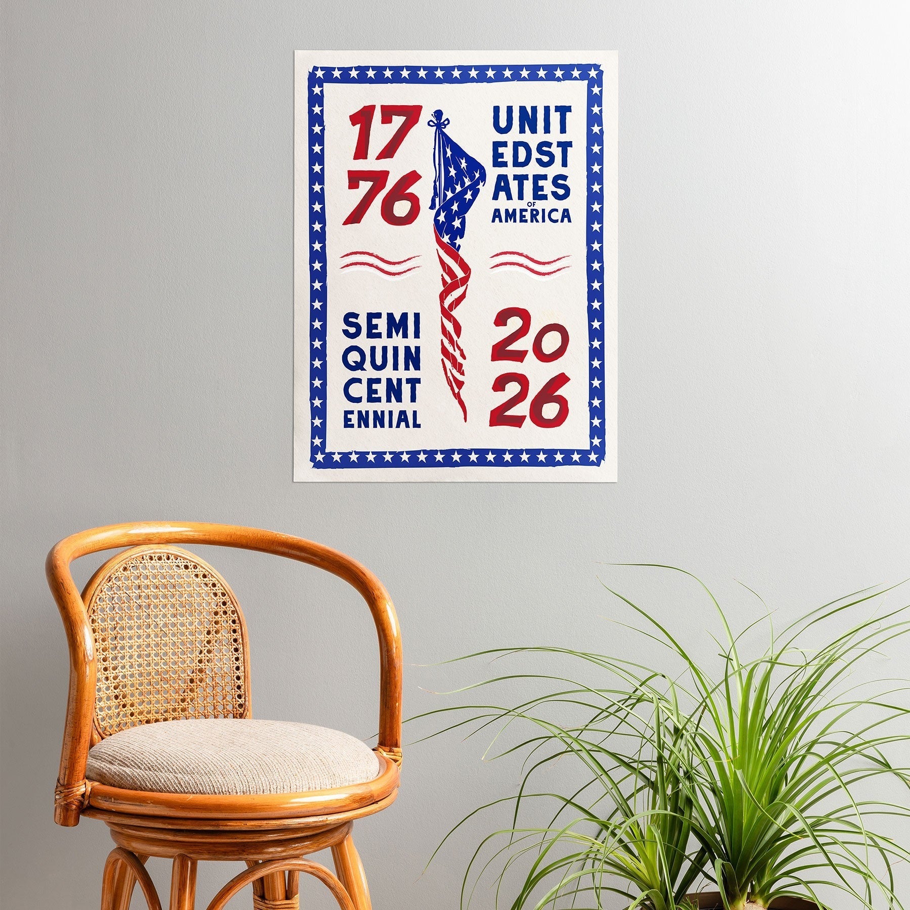 DENY Designs Retro 76 26 Poster