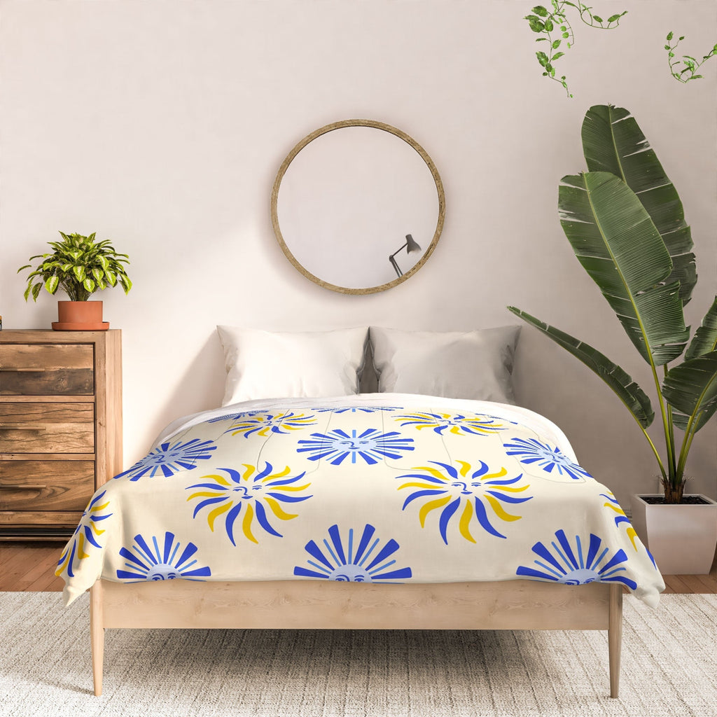 Design by Spark Dolce Vita Radial Sun Flames Comforter